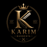 Karim Barber shop logo